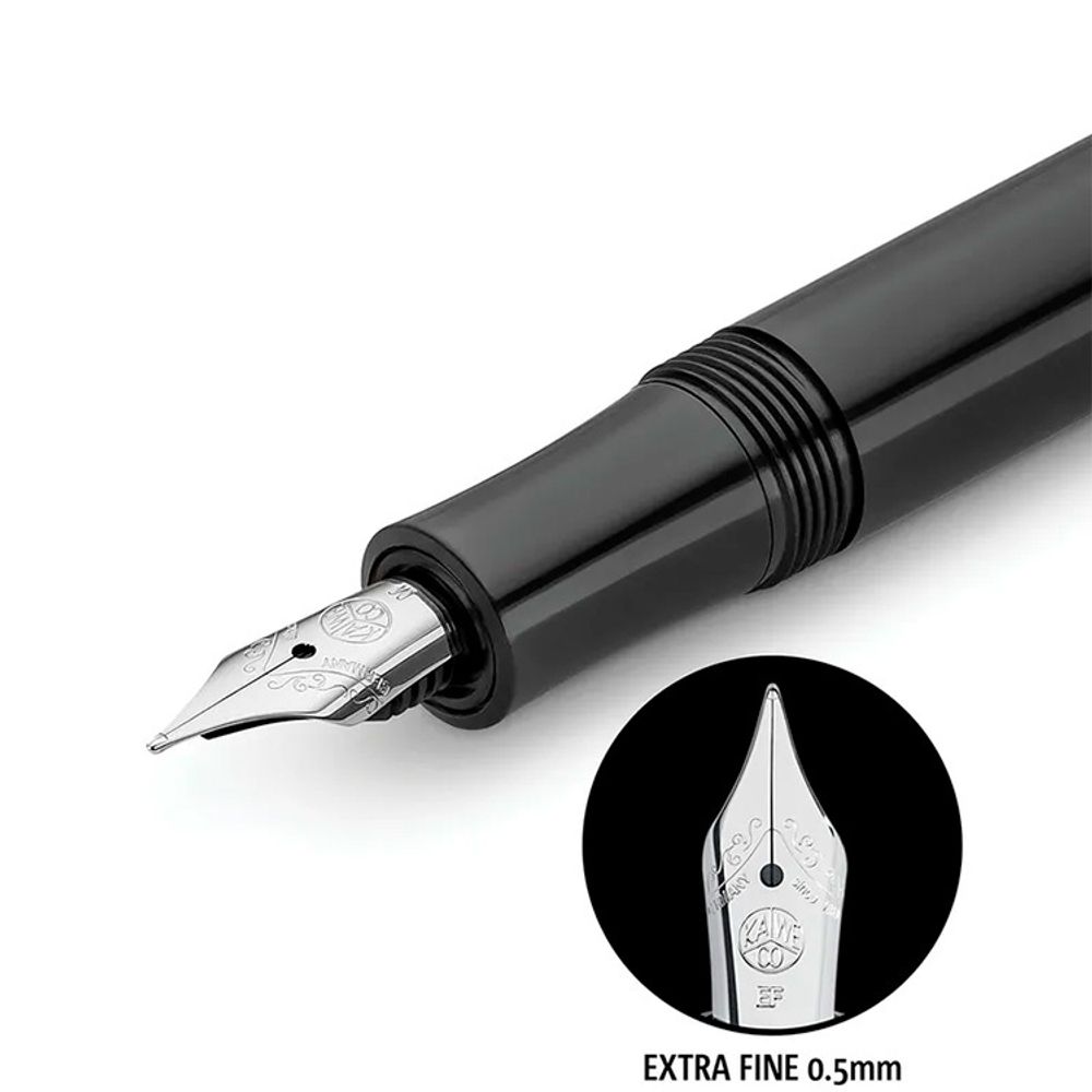 Перьевая ручка Kaweco Skyline Sport EF 0.5мм черная (10000768) 2