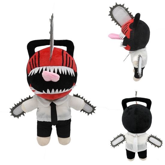 Мягкая игрушка Дендзи, Denji, Человек-бензопила, 32 см