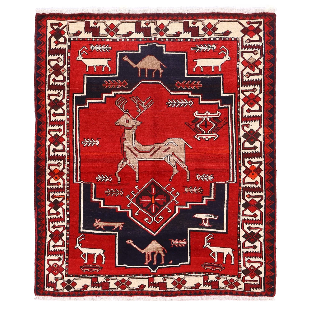 Персидский ковер ручной работы Lori (195 × 170 см) 220210164 Иран