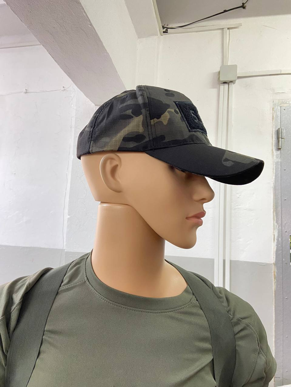 Бейсболка 5.11 / чёрный мультикам