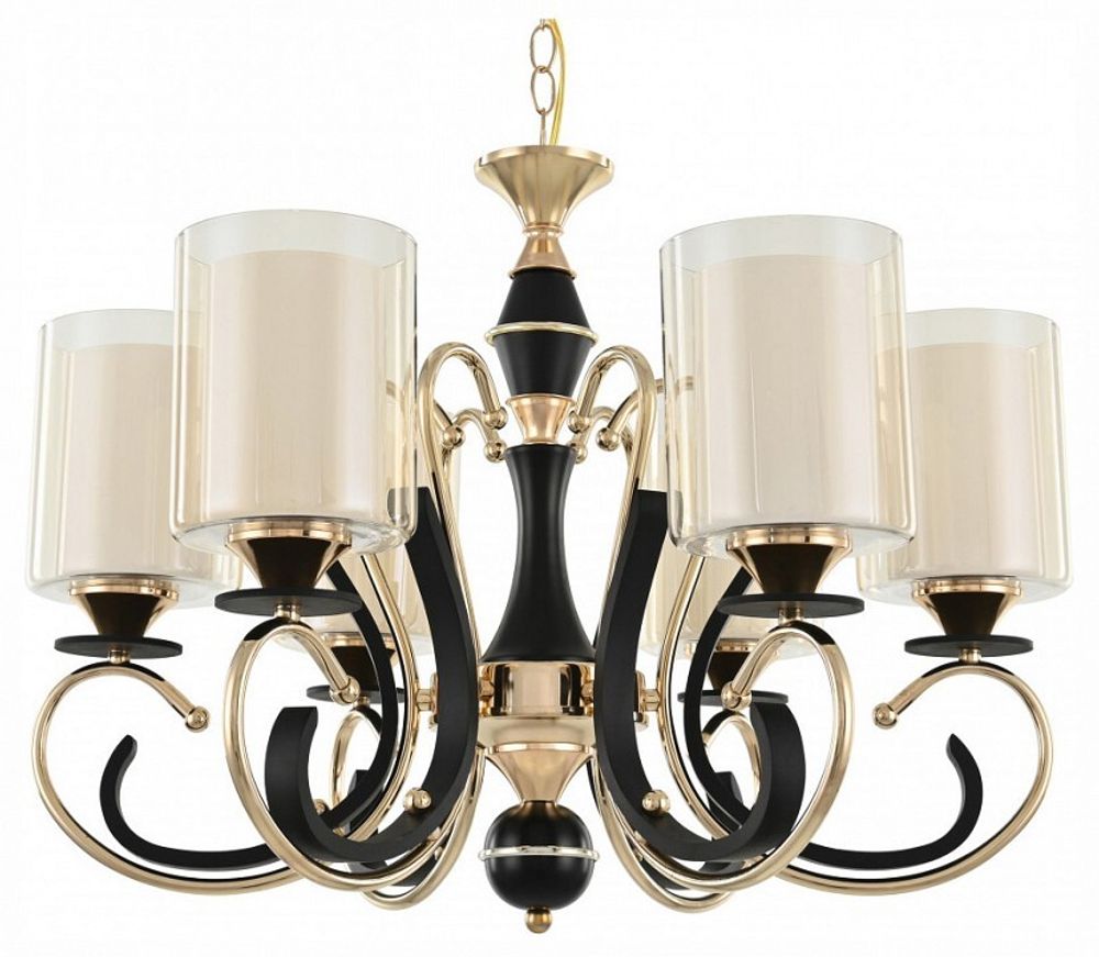 Подвесная люстра Arte Milano Florentia-2237 302237/6 Bk/Gd