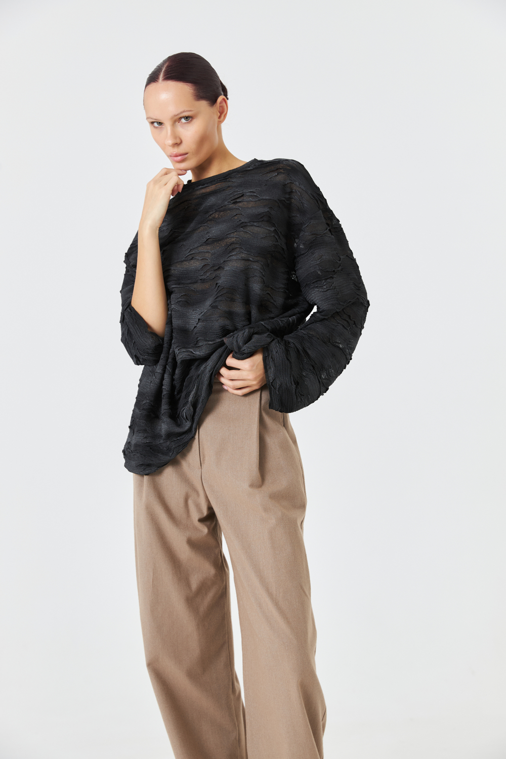 Лонгслив "Кружевной"