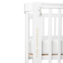 Кроватка-люлька Happy Baby Mommy Love by Akhmadullina, белый