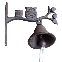 Iron Garden Колокольчик дверной "Сычи"