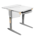 Растущая парта Дэми СУТ 44 с лотком и полкой СУТ.32.250 (750×715 мм)