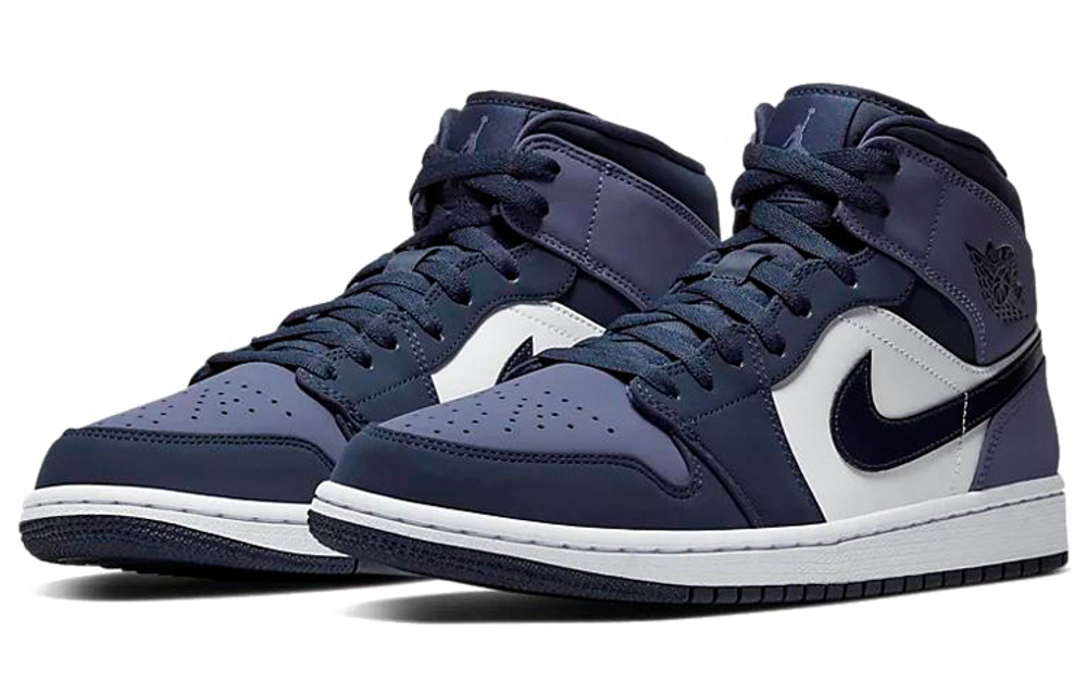Jordan 1 Mid 'Obsidian Sanded Purple'