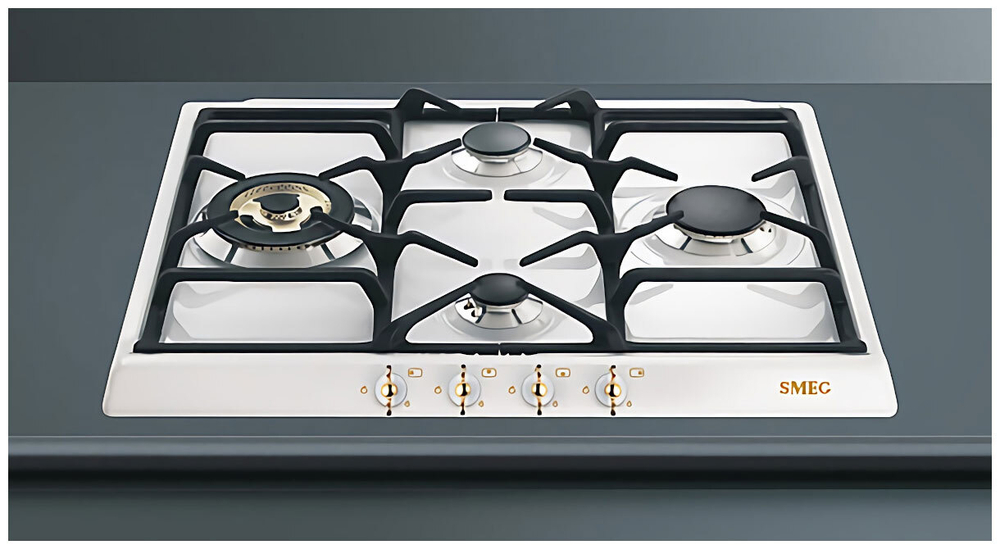 Газовая варочная панель Smeg SPR 864 BGH