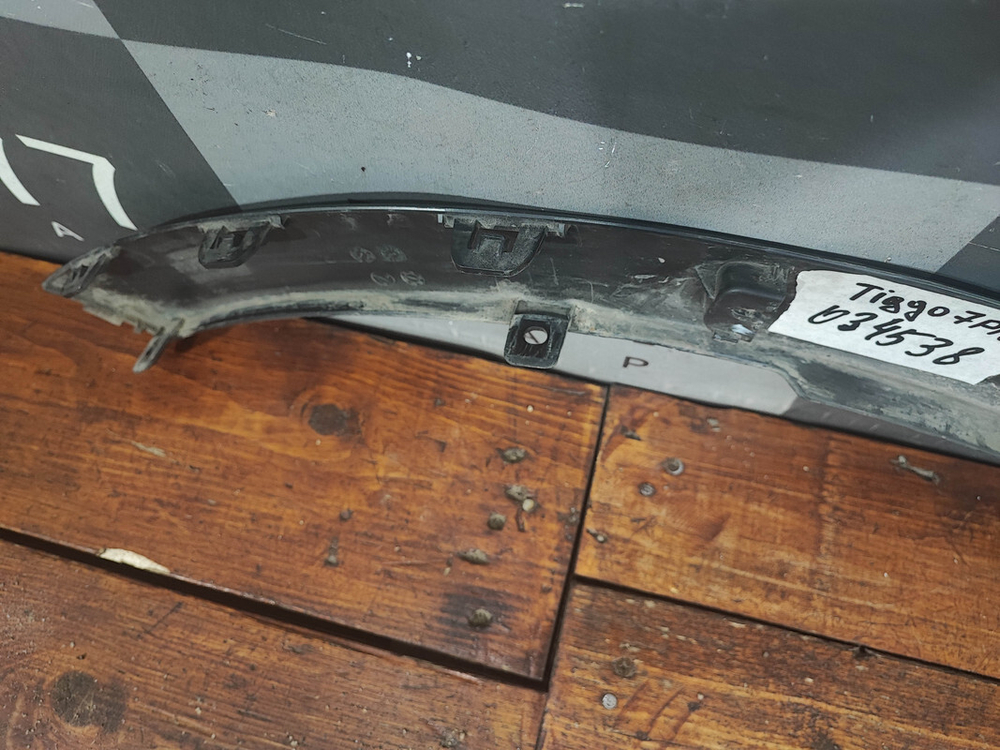 Накладка крыла заднего левого Chery Tiggo 7 Pro 20-24 Б/У Оригинал 609000501AA