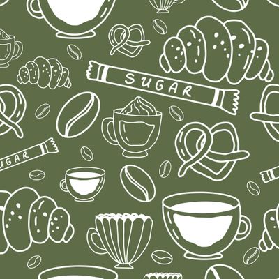 Кофе и выпечка