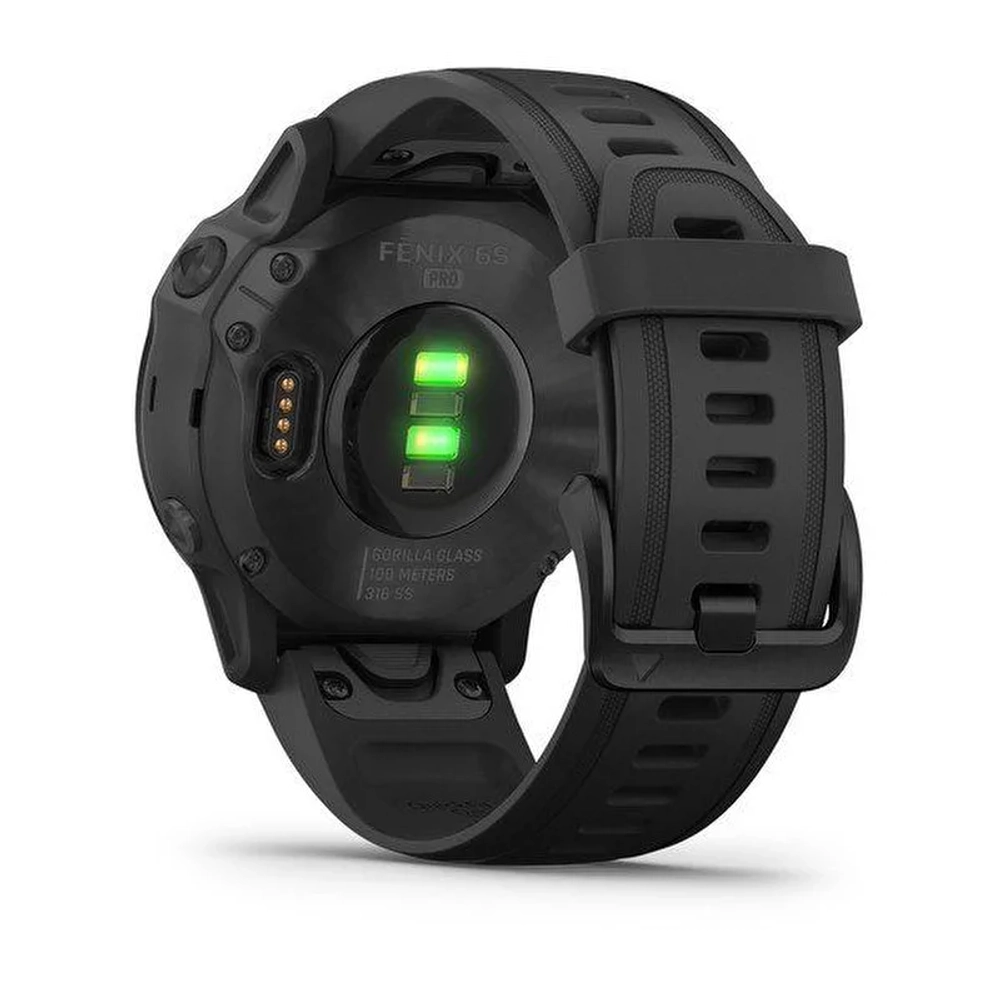Смарт-часы Garmin Fenix 6s Pro, черный, 010-02159-14