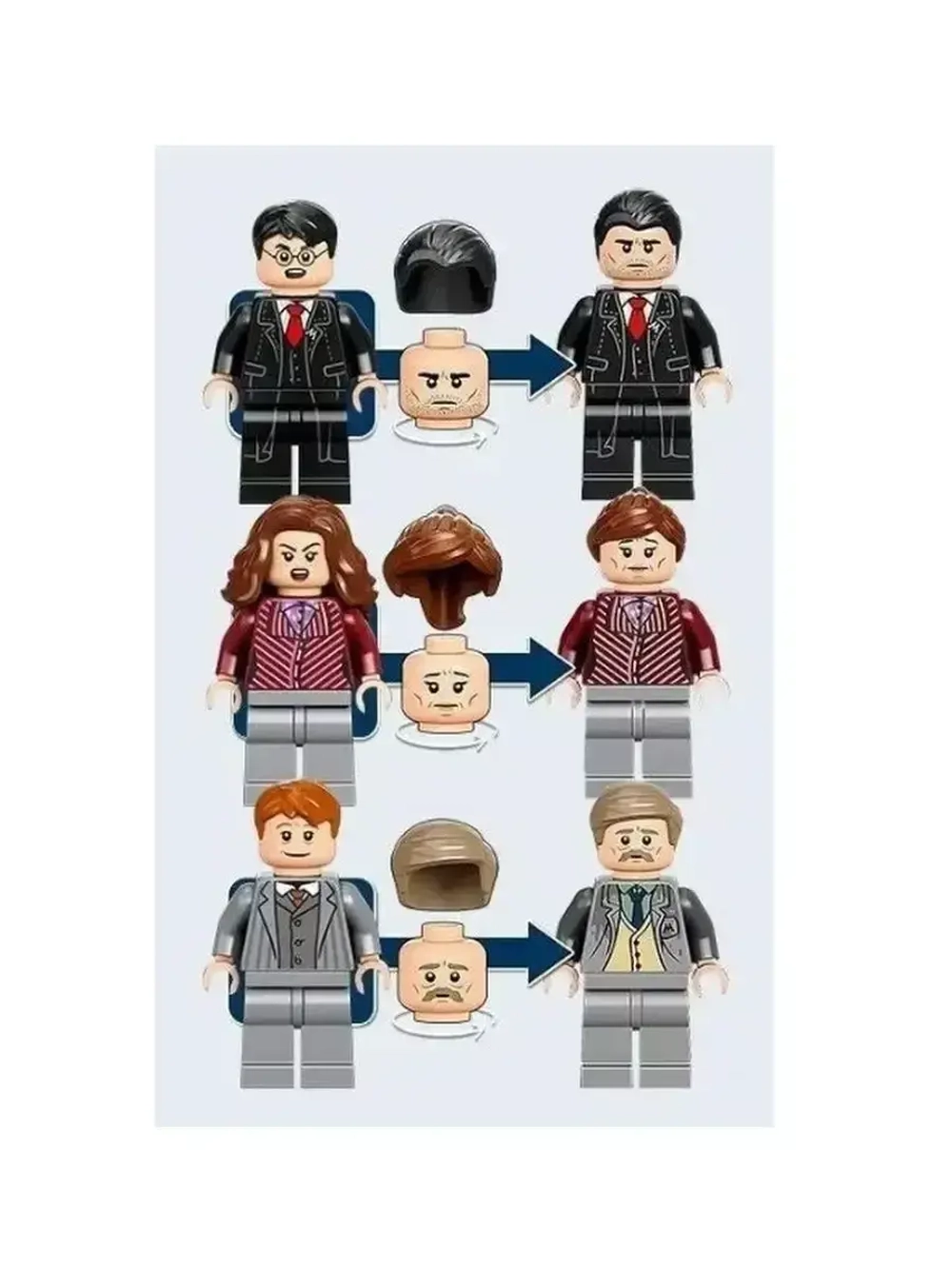 Конструктор Harry Potter Министерство магии 990 деталей