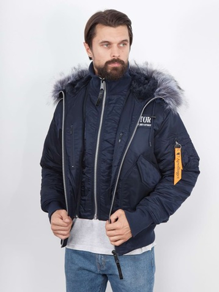 Куртка Аляска AVIATOR HD (т.синий/оранж - r.blue/orange)