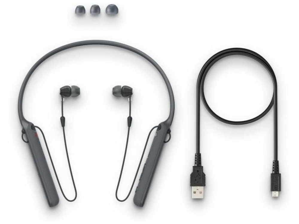 Беспроводные наушники Sony WI-C400 черный