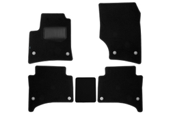 Коврики в салон для VOLKSWAGEN Touareg 2002-2006, 2007-2010, внедорожник , 5 шт. (текстиль) KLEVER03510122110KH