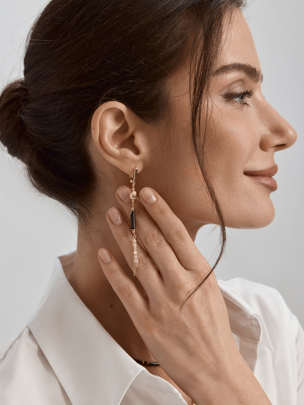 91003425 Серьги Selena Pearls