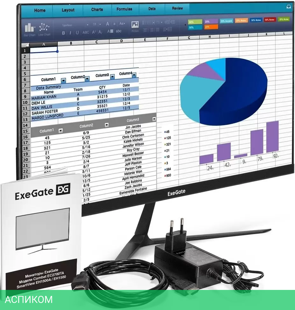 Монитор ExeGate SmartView EH1500 EX297309RUS
