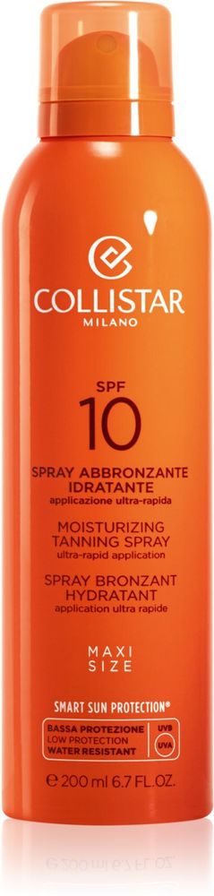 Collistar спрей для загара SPF 10 Special Perfect Tan Moisturizinig Tanning Spray
