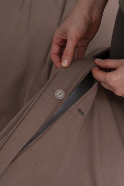 Постельное белье 1.5 спальное Bovi Soft Sateen шоколадное