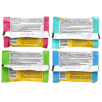 Quantum Energy Square, Протеиновый снек с кофеином, разнообразные, 8 квадратов, 48 г (1,69 унции)