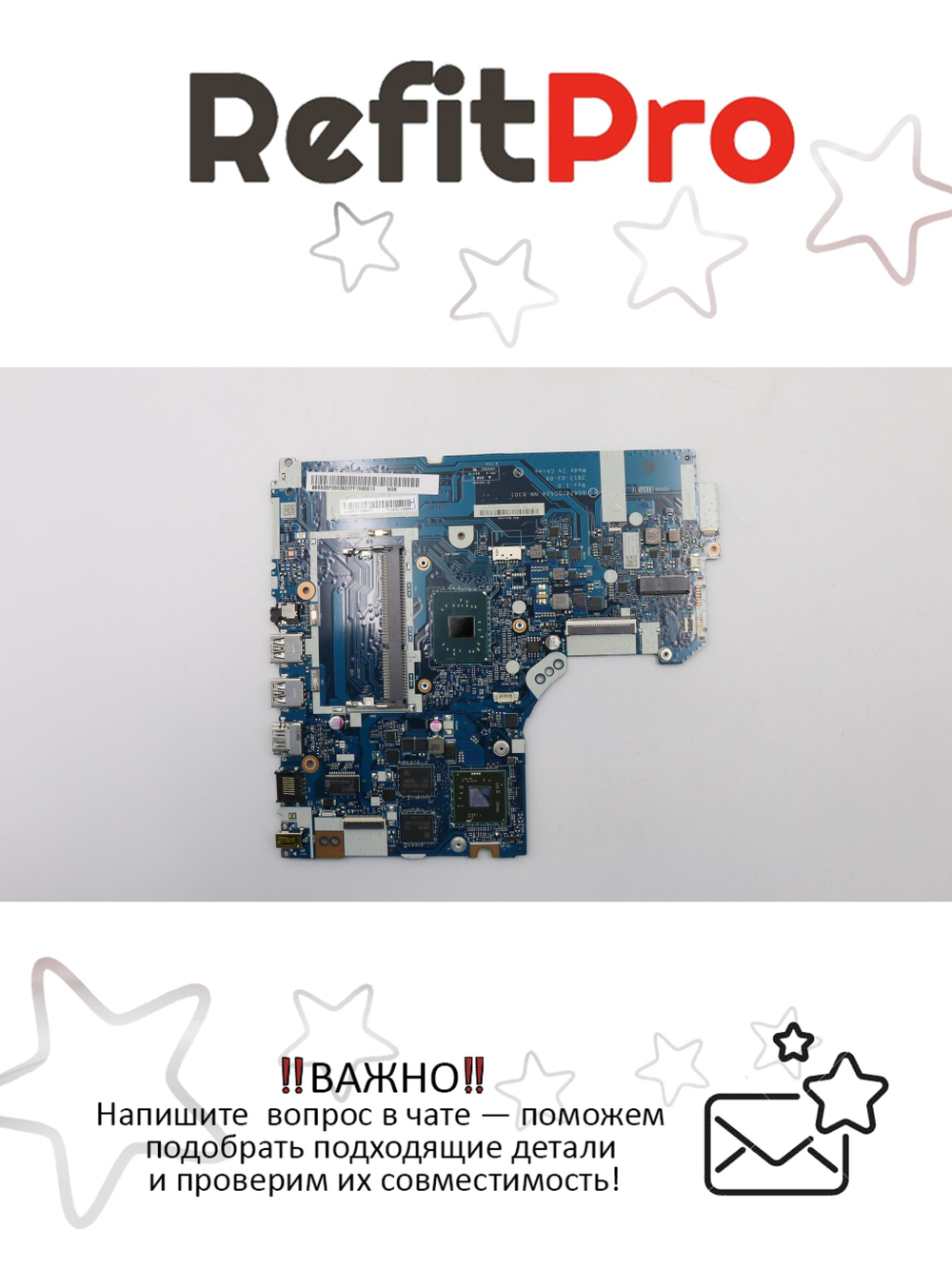 Материнская плата для ноутбука Lenovo ideapad 320-15IAP L N3350R17M M1 2GNOK (5B20P20638), оригинал