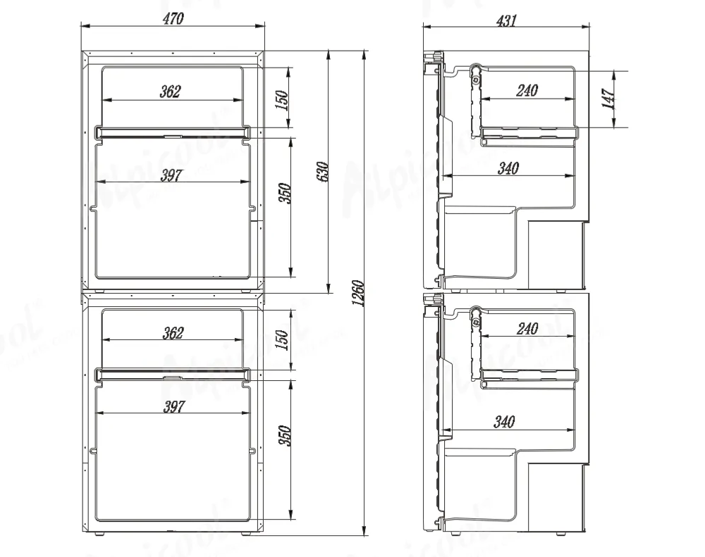 Компрессорный автохолодильник MobileComfort MCR-130