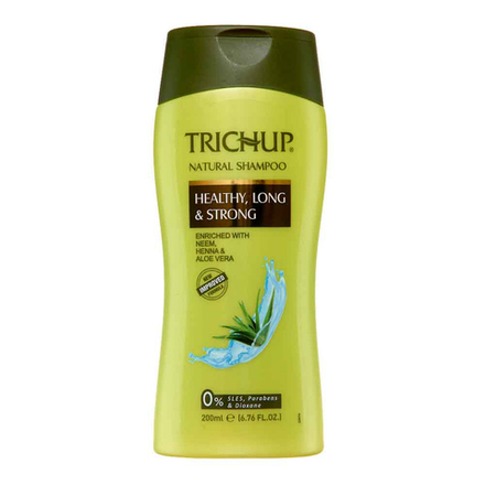 VASU TRICHUP Herbal Shampoo Trichup Healthy Long & Strong Шампунь Здоровье длина и сила волос 200мл