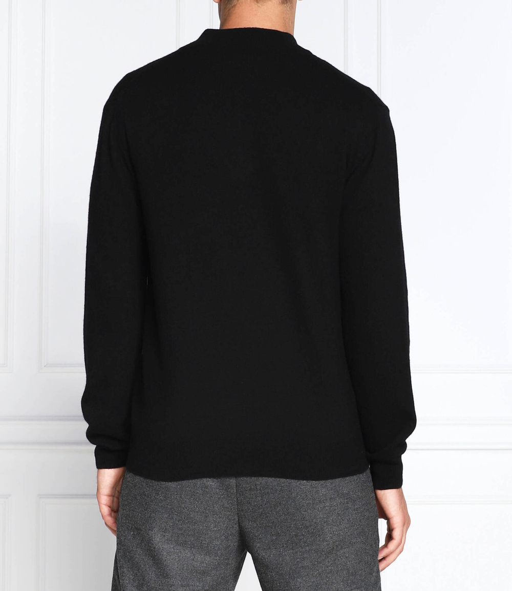 свитер Oscar Jacobson - черный(69264954)