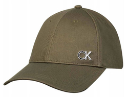Теннисная кепка Calvin Klein Bombed Metal BB Cap - зеленый
