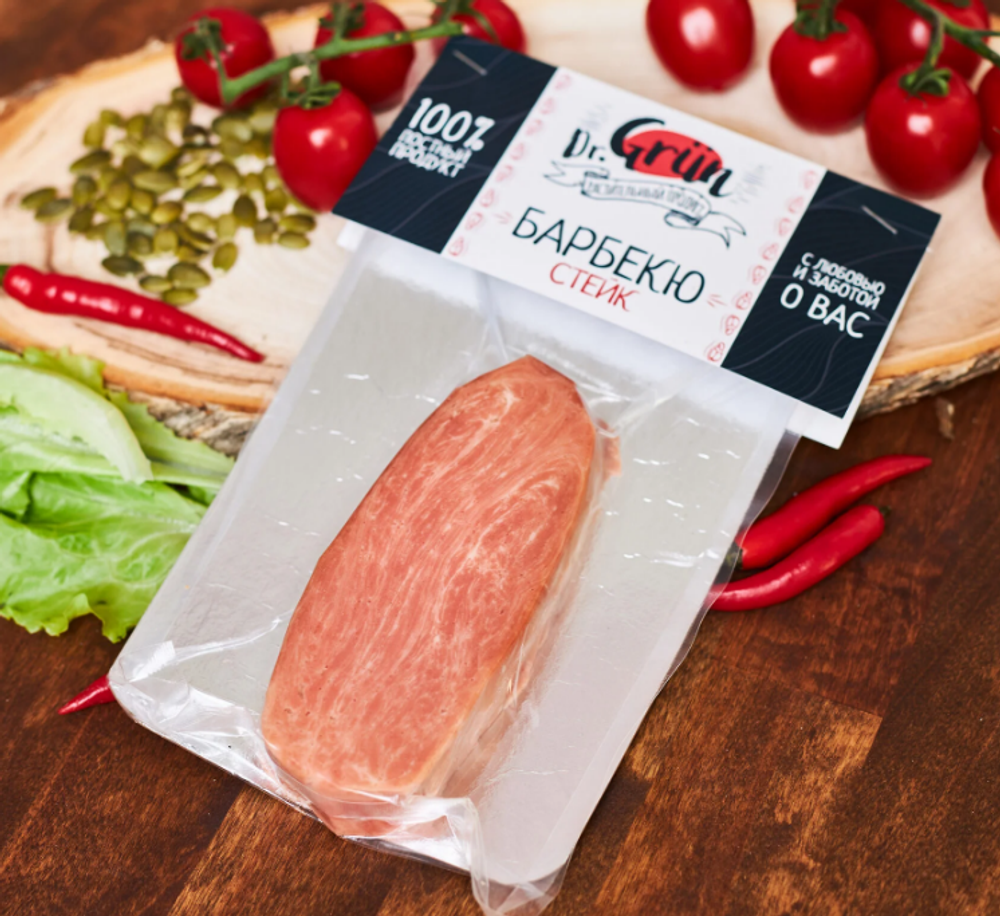 ДГ Продукт растительный Стейк "Барбекю" 200г
