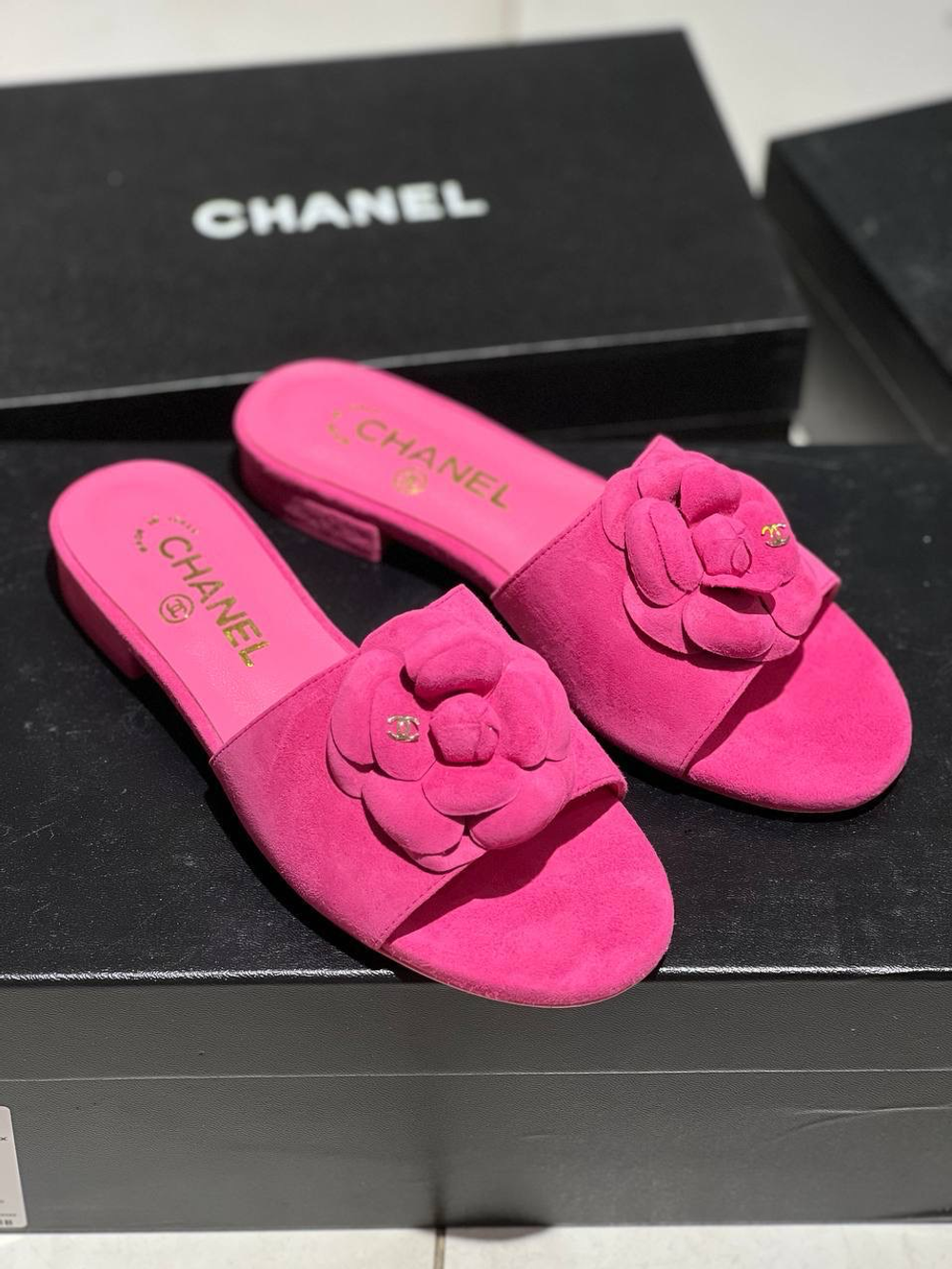 Шлепанцы Chanel