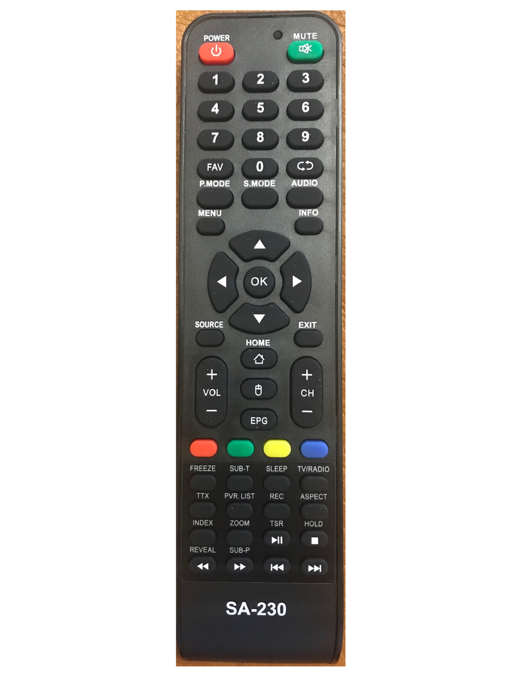 Пульт SA-230 HOME для телевизоров Telefunken Harper Skyline Shivaki OLTO