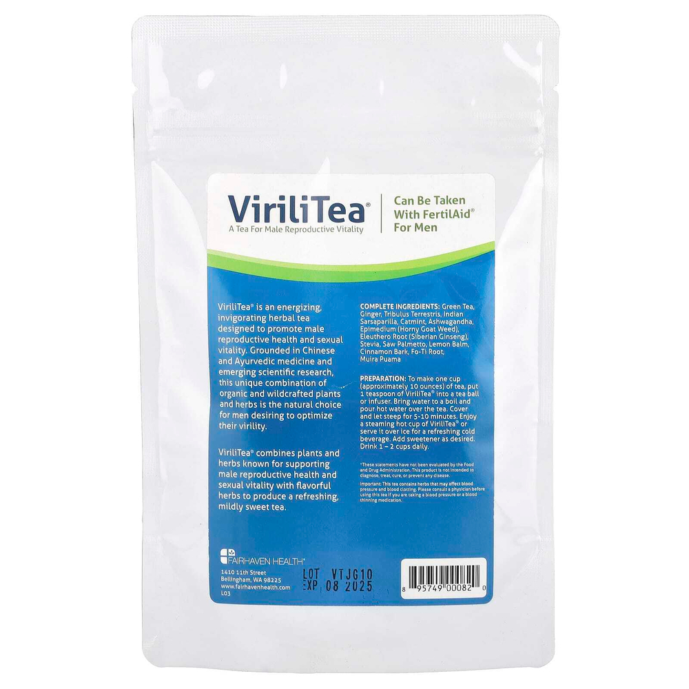 Fairhaven Health, ViriliTea®, для мужчин, 4 унции