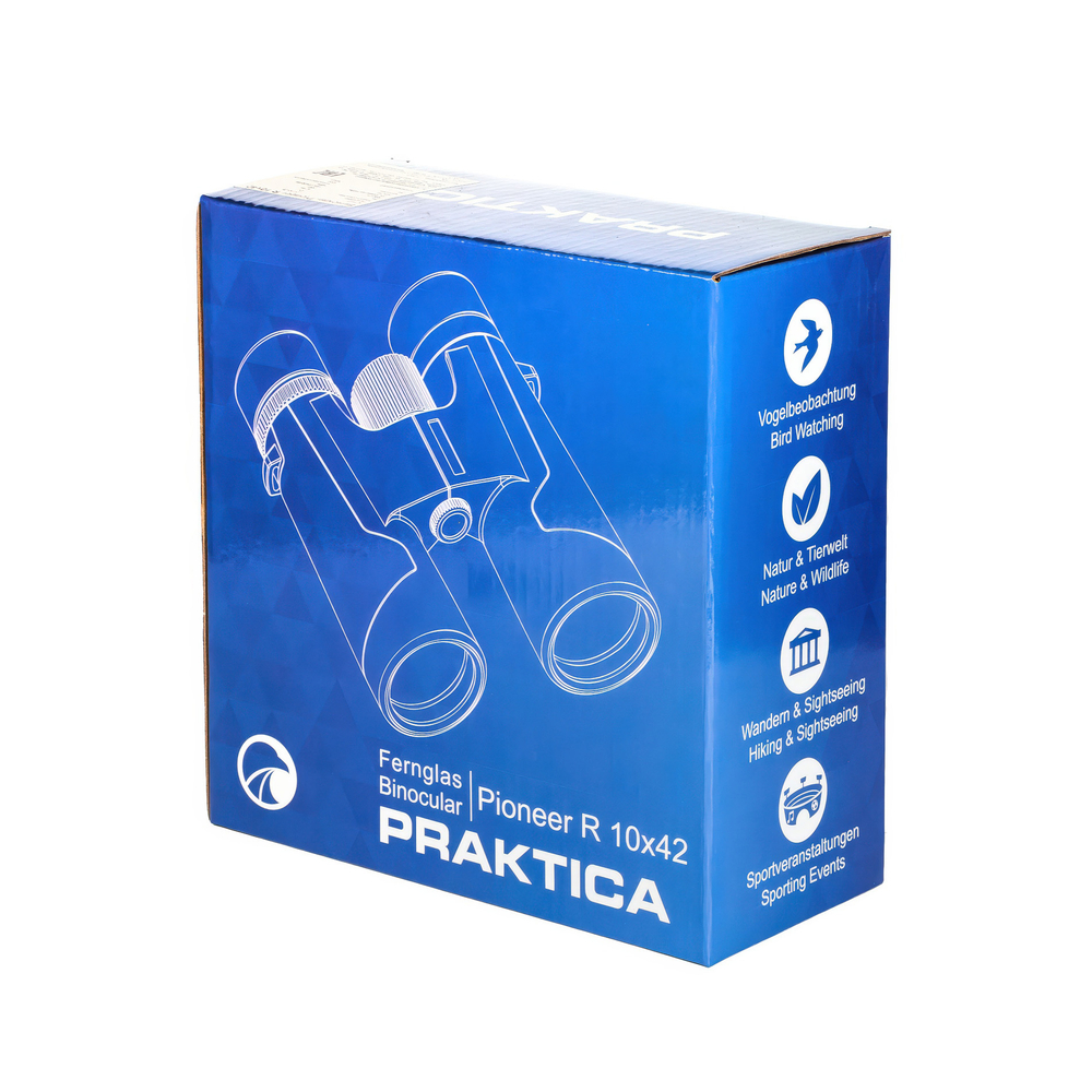 Бинокль Praktica Pioneer R 10x42 Brown - Упаковка 1