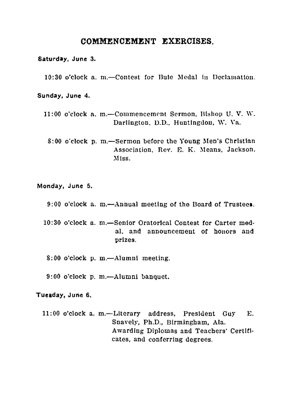 Millsaps College Catalog, 1921-1922 | Millsaps College