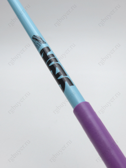 Палочка Sasaki 57 см голубая с фиолетовой ручкой AQВUxRRK (Aqua Вlue x Lilac)
