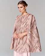 Кейп с вышивкой ручной работы