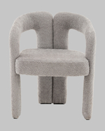 Стул Болинджер букле светло-серый