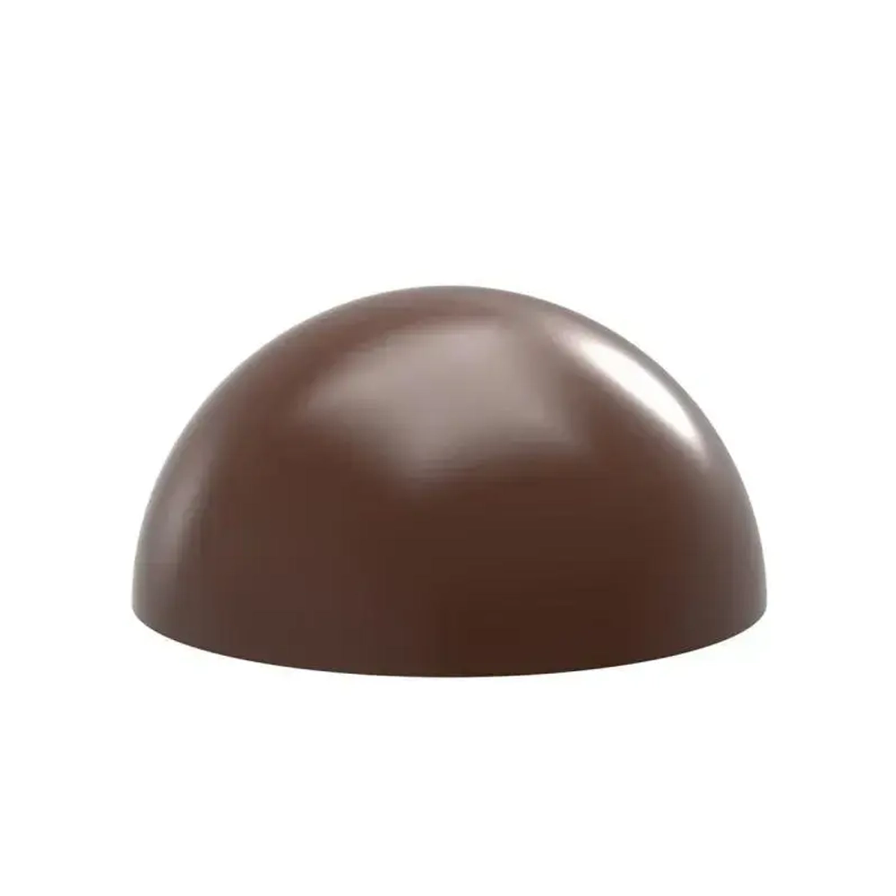 Поликарбонатная форма ПОЛУСФЕРА О 59мм, 8 ячеек, 71гр., 275х175х35, ChocolatWorld