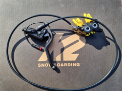 Тормоз Magura MT5E Higo Closer, 4 поршня, для электровелосипедов и электросамокатов