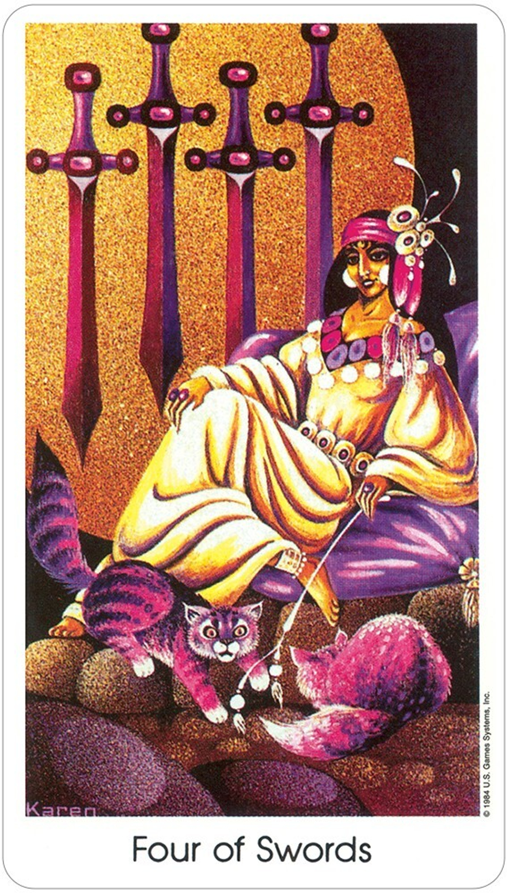 Tarot of the Cat People Deck / Таро Люди-Кошки
