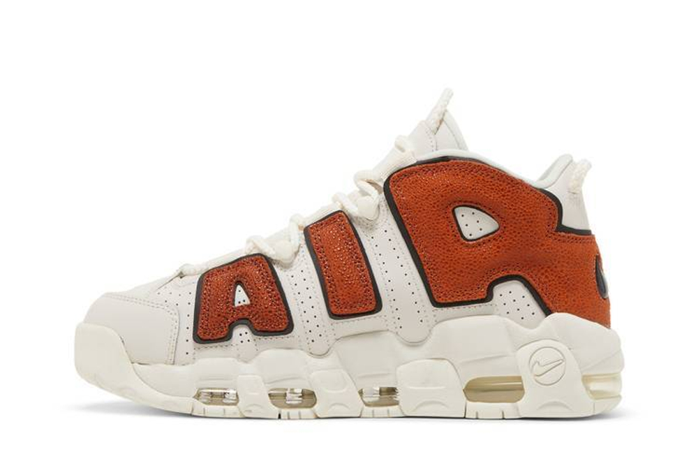 Кроссовки Nike Air More Uptempo Dark Russet Air (Женская размерная сетка)