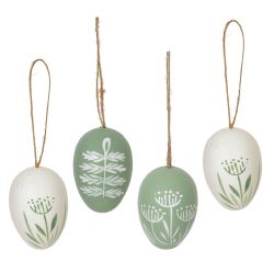 GAEM Набор из 6-ти изделий декоративных подвесных "Яйцо" (3,5*5,5), L15 W13 H5 см