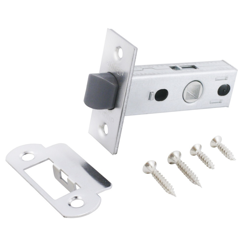 Защелка дверная APT L45-8 СР хром Аллюр (100)