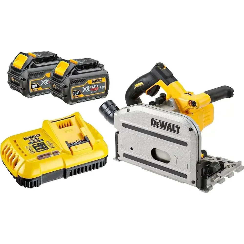 DeWalt DCS520T2R-QW аккумуляторная погружная пила (2 x 6 Ач, ЗУ)