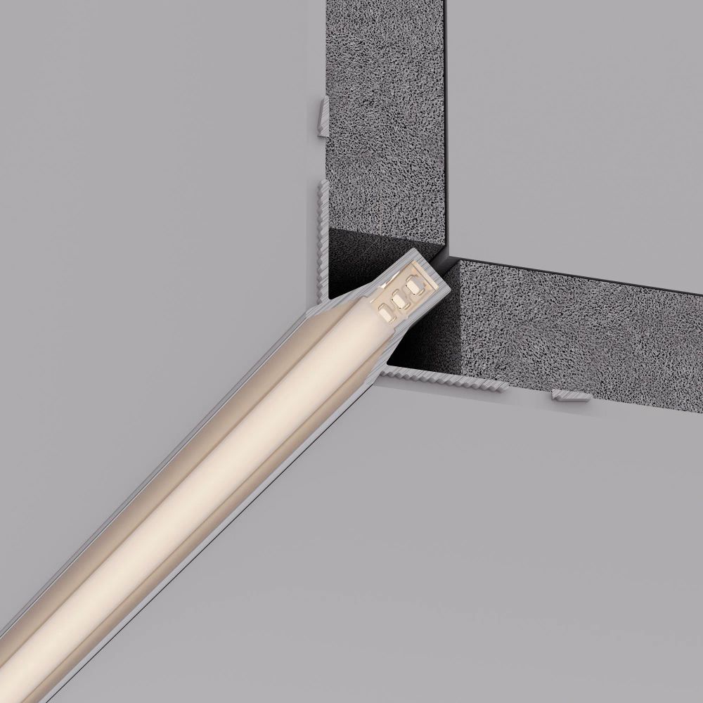 Профиль DECORE-S6-EXT-V-COMFORT-2000 ANOD внешний (Arlight, Алюминий) 043163