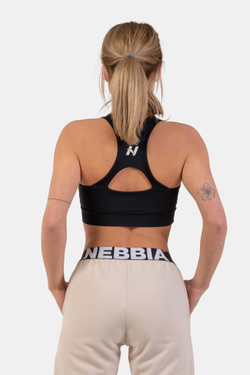 Топ NEBBIA Active Sports Bra with medium impact 413 Black