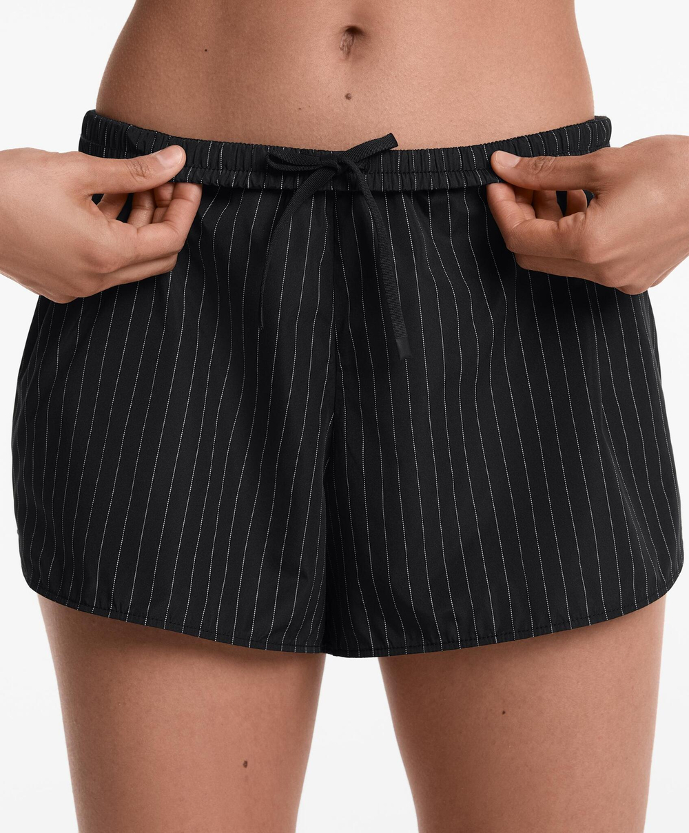 Oysho Шорты светоотражающие шорты, черный