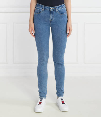 Джинсы TH FLEX COMO RW EVE Tommy Hilfiger - голубой(WW0WW38912)