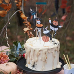 Топперы в торт “Vintage Halloween” 8 шт.