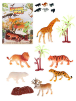 Игровой наб. Диких животных, 9 предм., в ассорт., блист. 200858272
